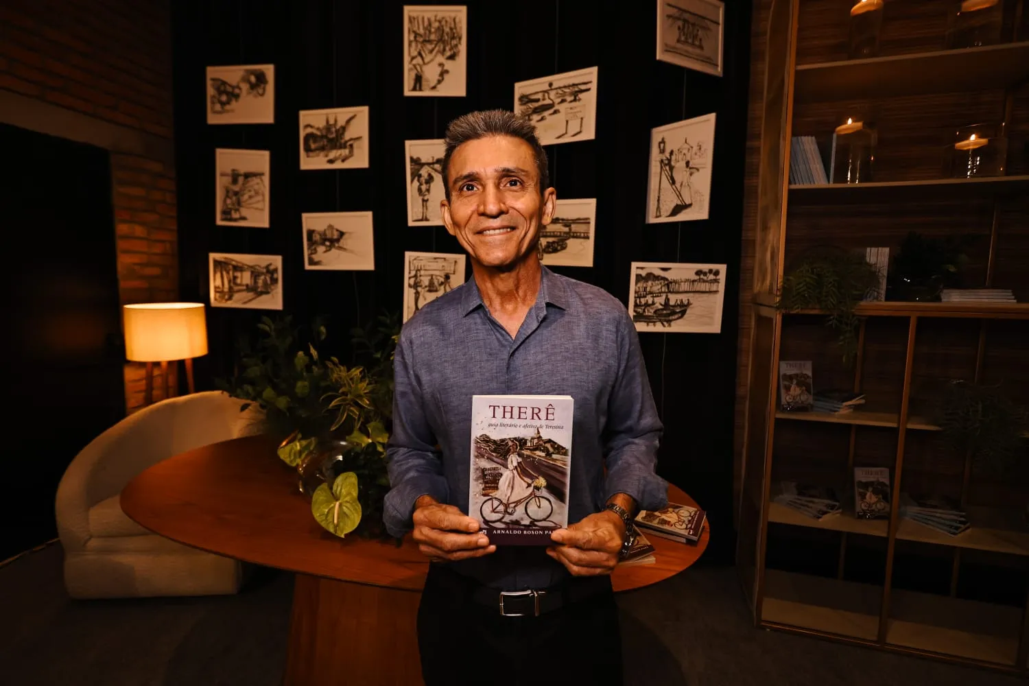 2 Boson e seu novo livro, sobre Teresina.