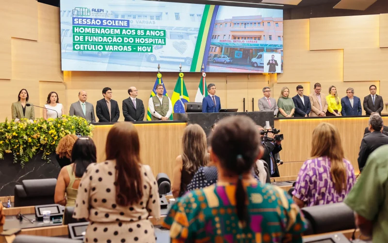 Sessão da Assembleia Legislativa homenageia o HGV