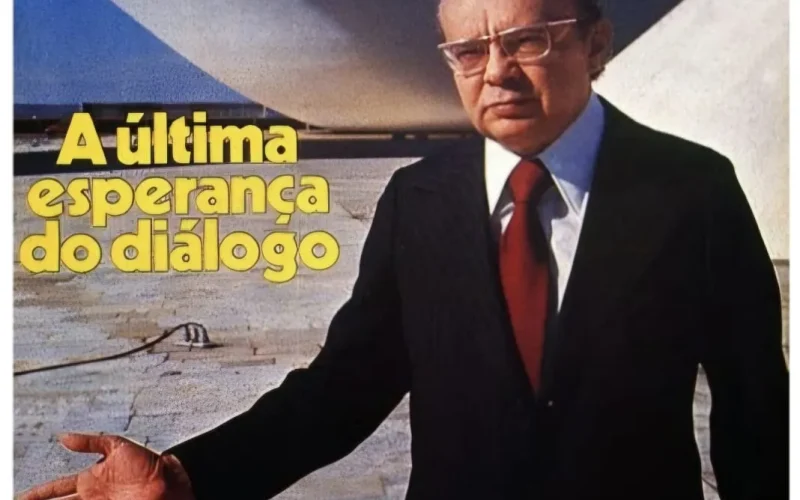 Petrônio Portella em 1977 - Imagem: Reprodução.