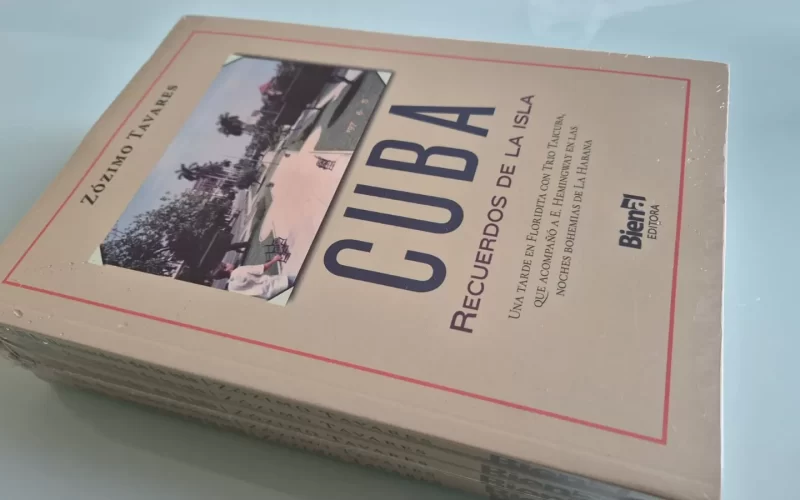 O livro de Zózimo Tavares lançado em Havana.